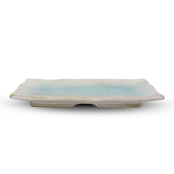 Image of Kumo Blue Rectangular Plate 11.5" 2