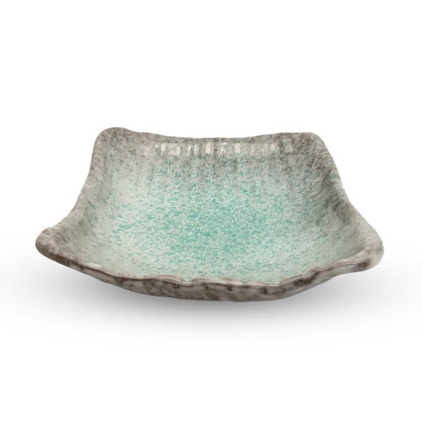 Image of Gray Aobuki Square Plate 7" 1