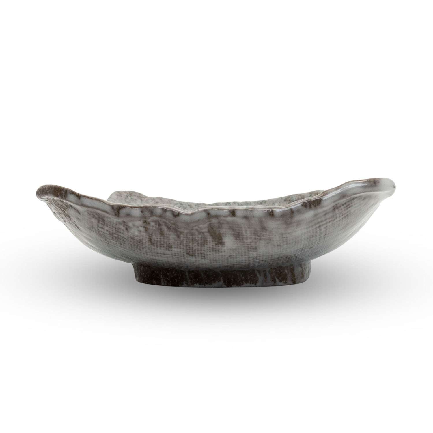 Gray Aobuki Square Plate 7