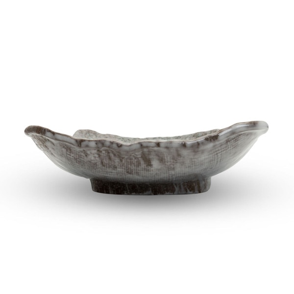 Image of Gray Aobuki Square Plate 7" 2