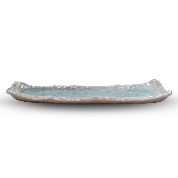 Image of Kumo Blue Rectangular Plate 12.5" 2