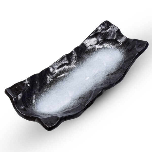 Image of Cave Blue Rectangular Plate 11.25" 1