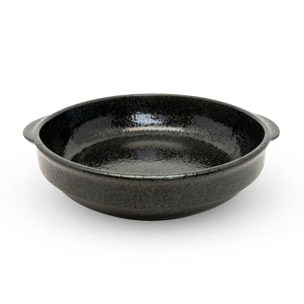 Image of Ripple Onyx Lug Handle Bowl 7" 1