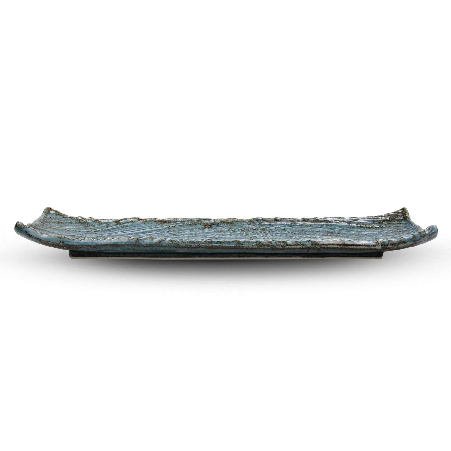 Cornflower Blue Rectangular Plate 16.25