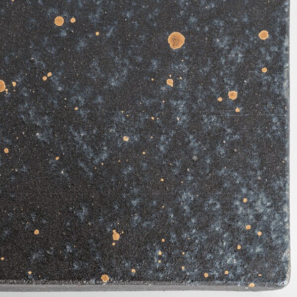 Image of Kokugama Gray Reversible Raised Rectangular Plate 9" 5