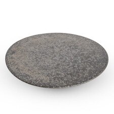 Kokugama Stone Raised Round Plate 8.5"