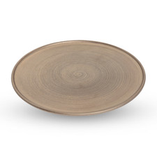 Shusetsu Gold Flat Rim Round Plate 7.25" hover-image