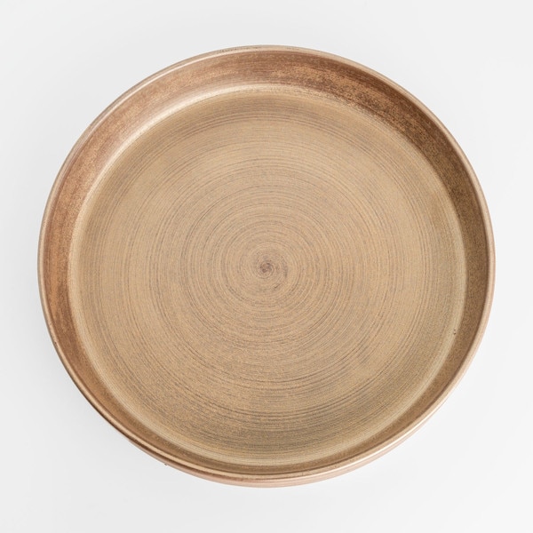 Image of Shusetsu Gold Rim Round Plate 9" 3