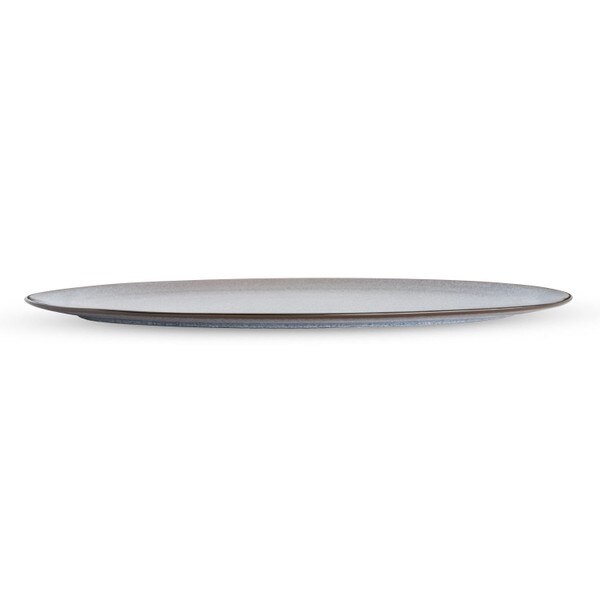Image of Saku Slate Oval Plate 16" 2