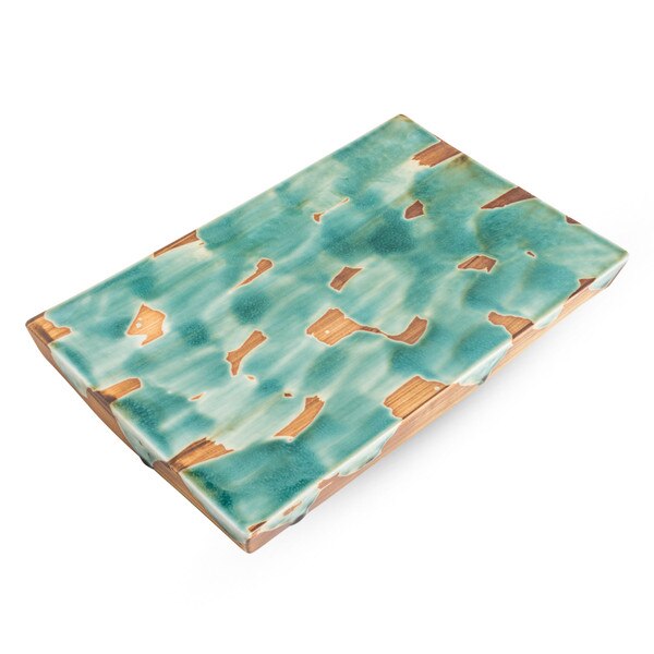 Image of Ryokuyusho Rectangle Plate 10" 1