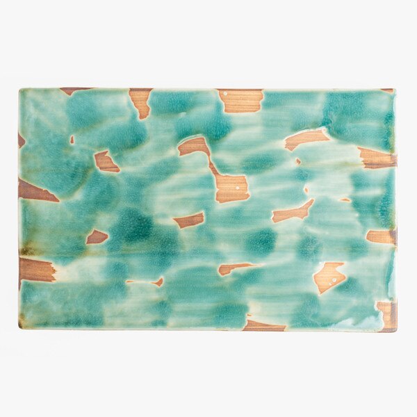 Image of Ryokuyusho Rectangle Plate 10" 3