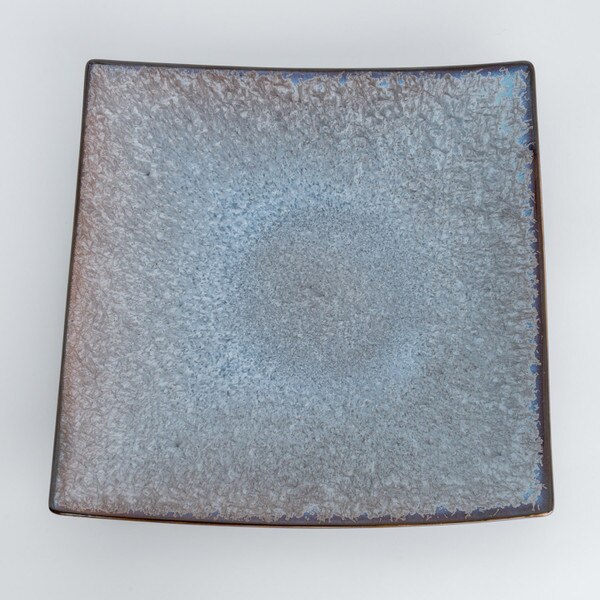 Image of Saku Slate Square Plate 8.5" 3