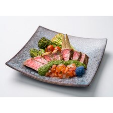 Saku Slate Square Plate 8.5" hover-image