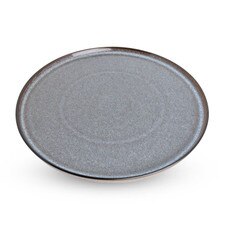 Saku Slate Rim Round Plate 9.25"