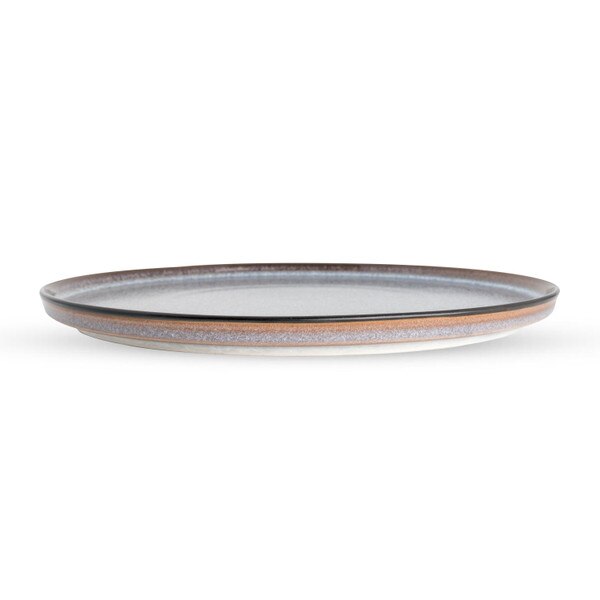 Image of Saku Slate Rim Round Plate 9.25" 2