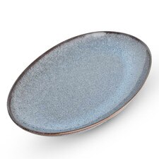 Saku Slate Oval Plate 9.75"