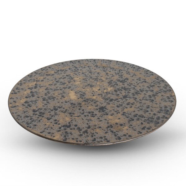 Image of Kaji Brass Flat Round Plate 11.5" 1
