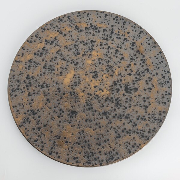 Image of Kaji Brass Flat Round Plate 11.5" 3