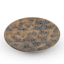 Kaji Brass Round Plate 7.75"