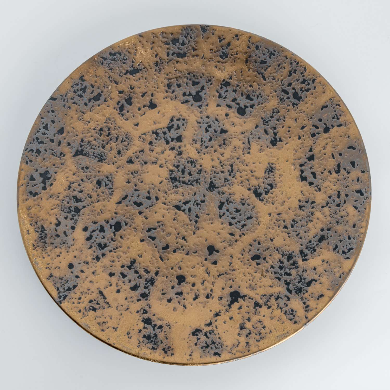 Kaji Brass Round Plate 9.5