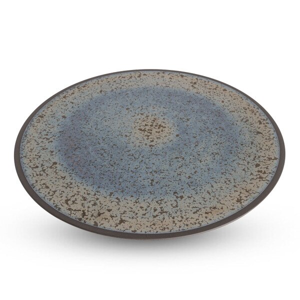 Image of Kinkessho Bronze Flat Round Plate 11.75" 1