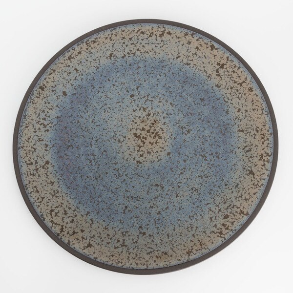 Image of Kinkessho Bronze Flat Round Plate 11.75" 3