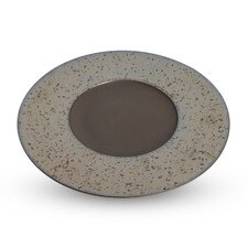 Kinkessho Bronze Wide Rim Round Plate 11.25"