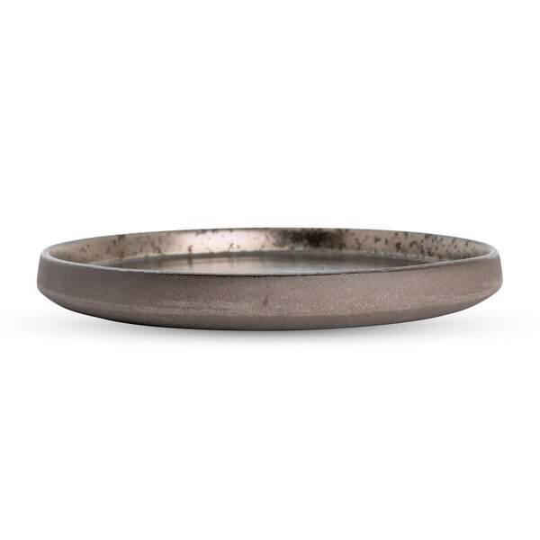 Image of Kinkessho Bronze Rim Round Plate 7" 2