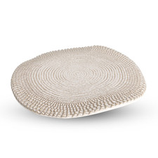 Aalto Sand Round Plate 10.25"