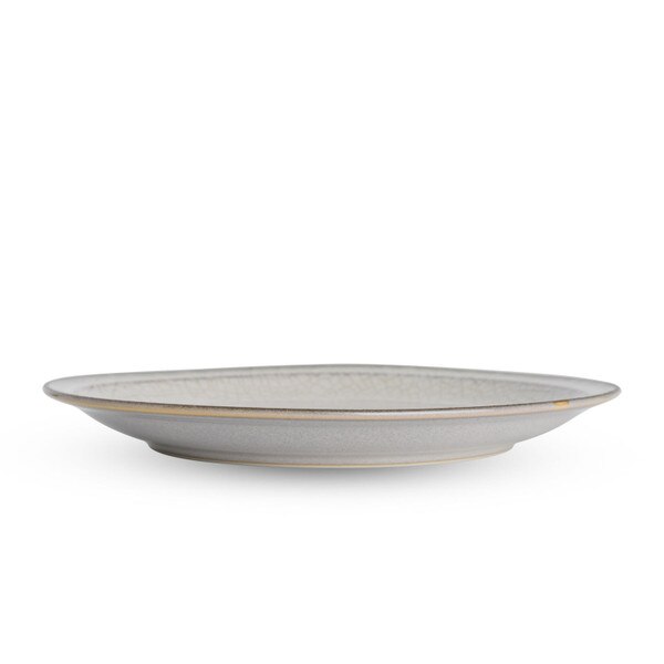 Image of Gray Autumn Round Plate 8.75" 2