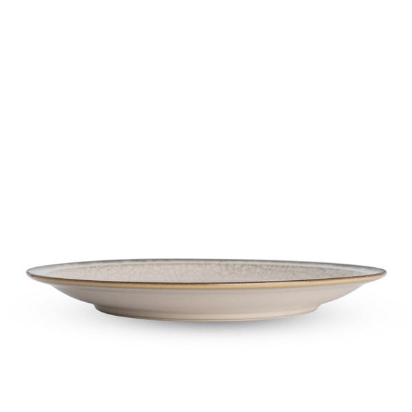 Image of Gray Autumn Round Plate 10" 2