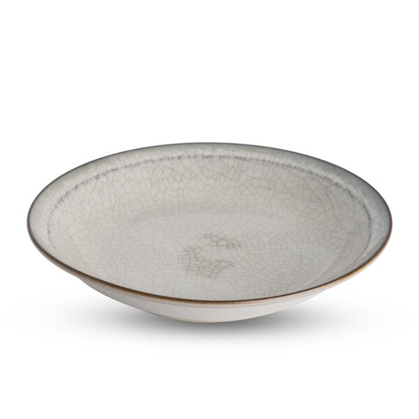 Image of Gray Autumn Plate 8.75" 1