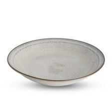 Gray Autumn Coupe Plate 8.75"