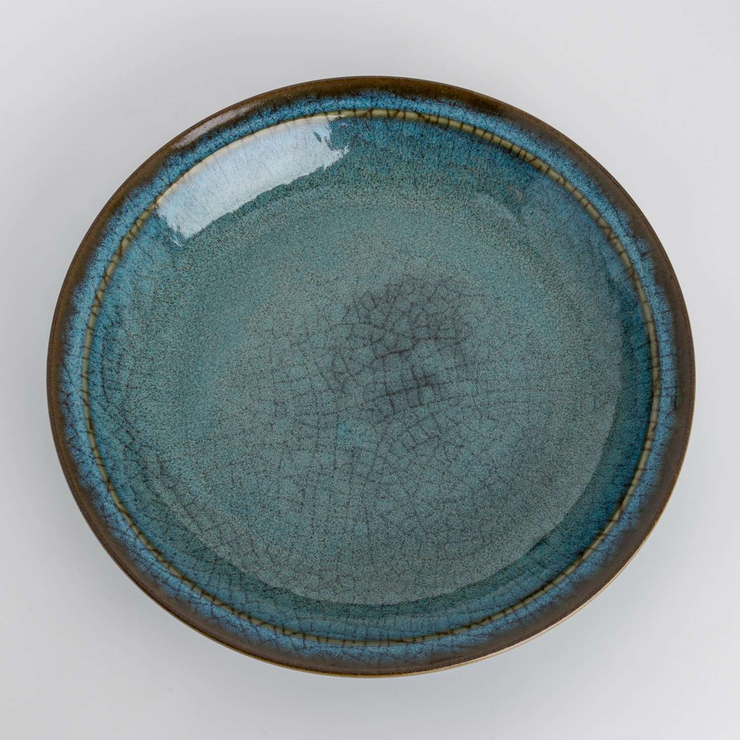 Blue Autumn Plate 8.75