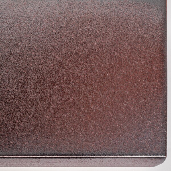 Image of Metallic Raised Rectangular Plate 7.5" 4