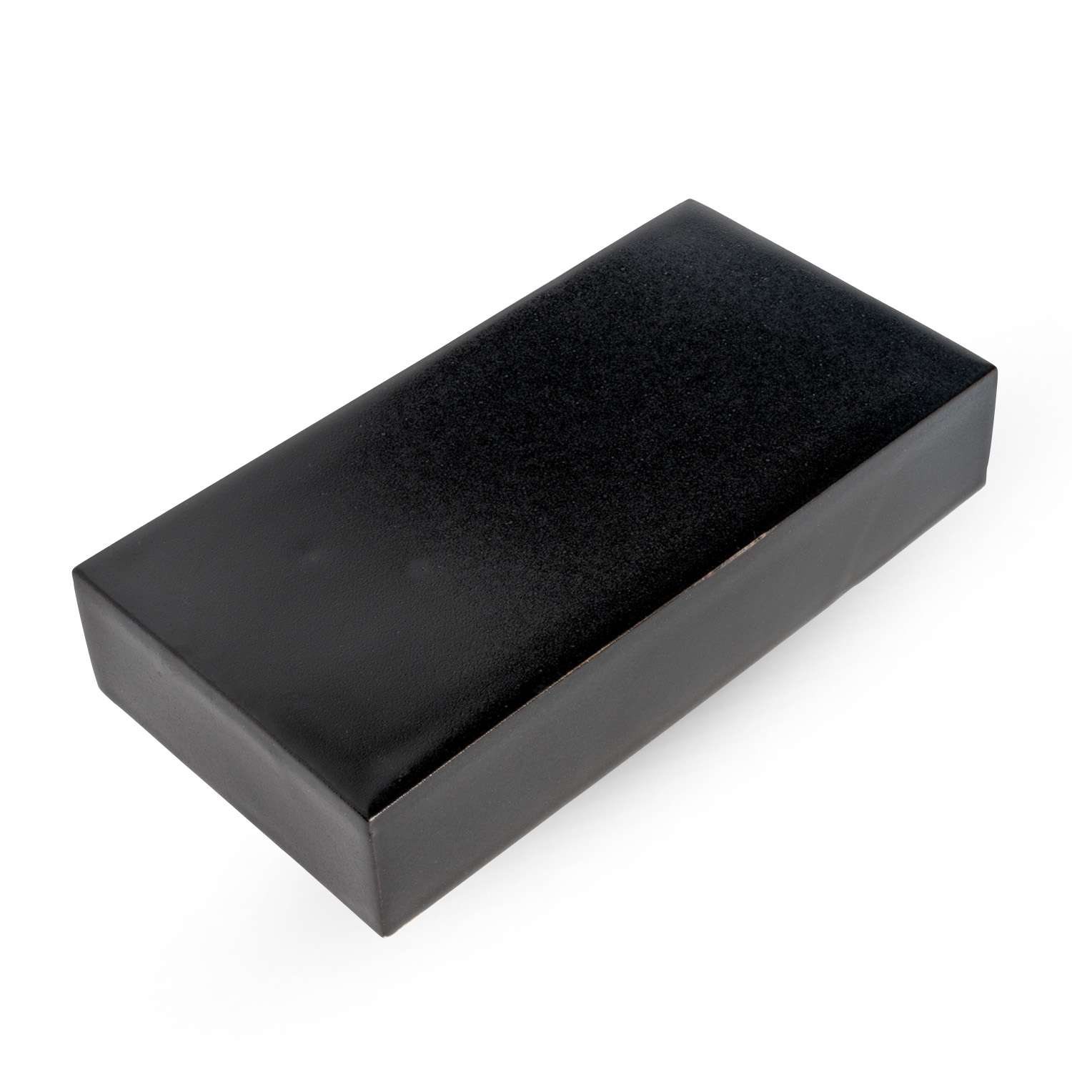 Black Raised Rectangular Plate 7.5