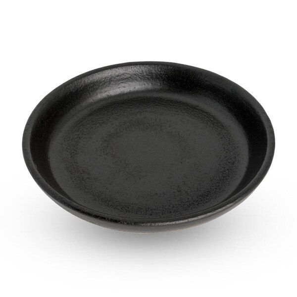 Image of Toban Grilling Carbon Black Round Plate 8.25" 1