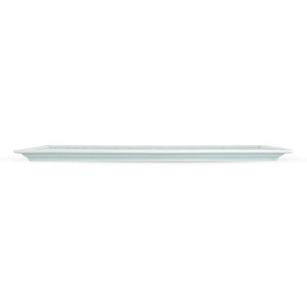 Image of Light Green Wave Rectangular Plate 14.75" 2