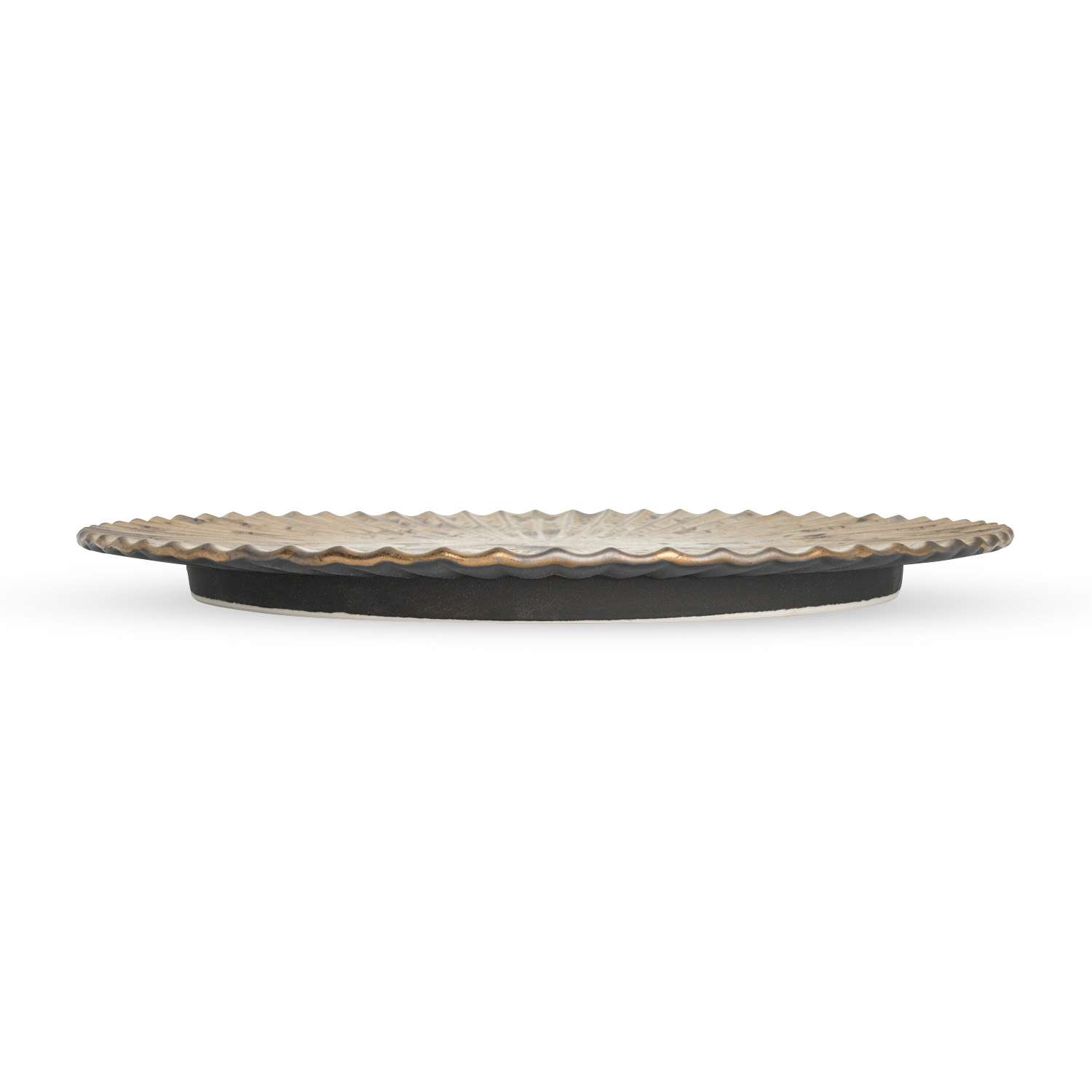 Kaji Brass Round Plate 9.5
