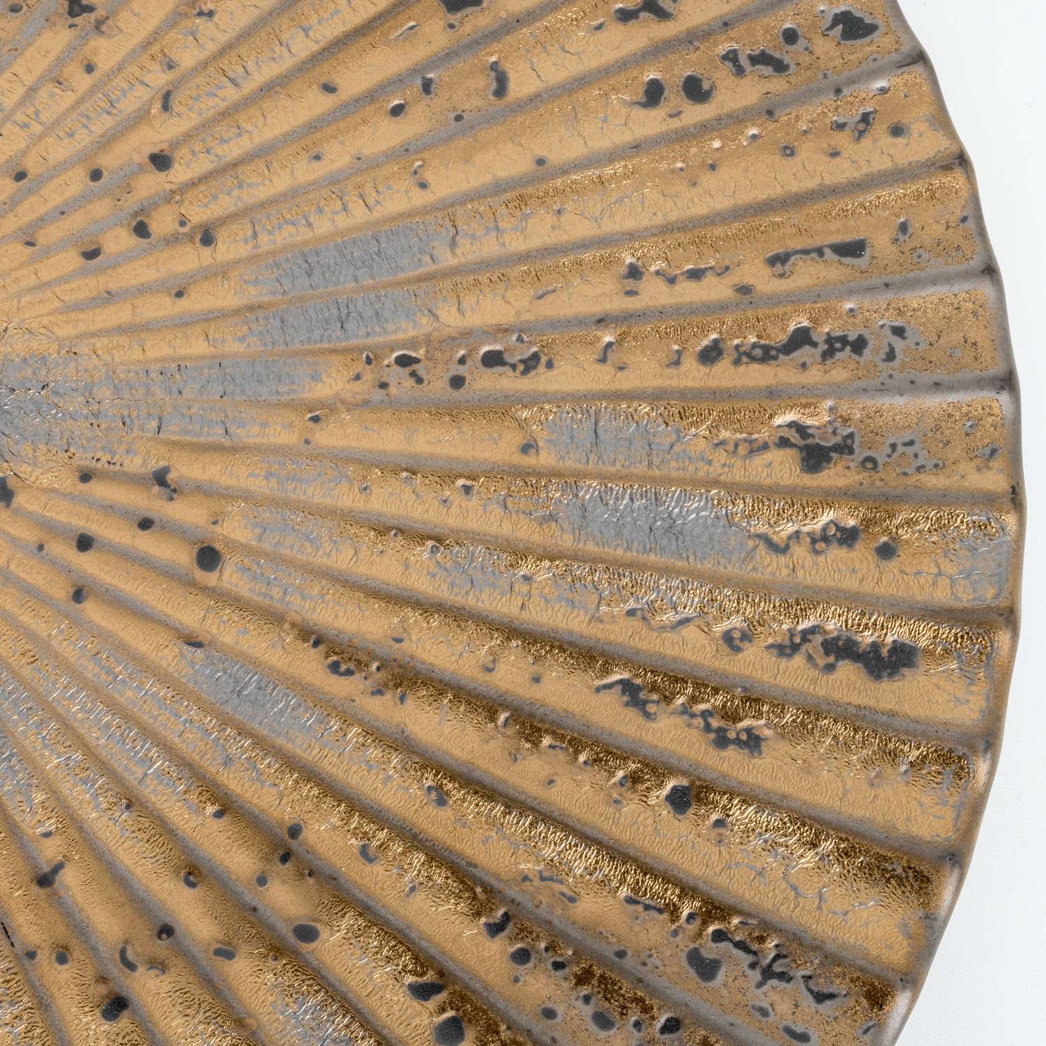 Kaji Brass Round Plate 9.5
