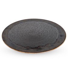 Kujaku Kessho Flat Round Plate 11.5"