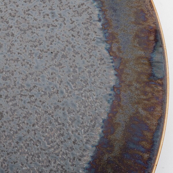 Image of Kujaku Kessho Flat Round Plate 11.5" 4