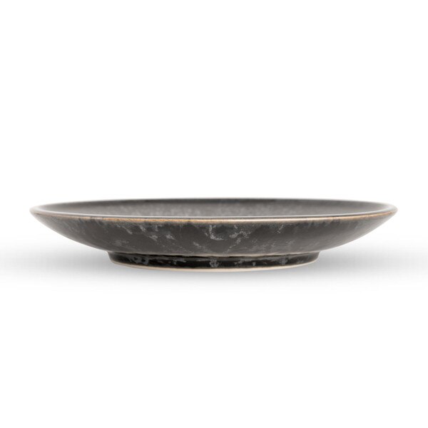 Image of Silver Granite Round Plate 7.75" 2