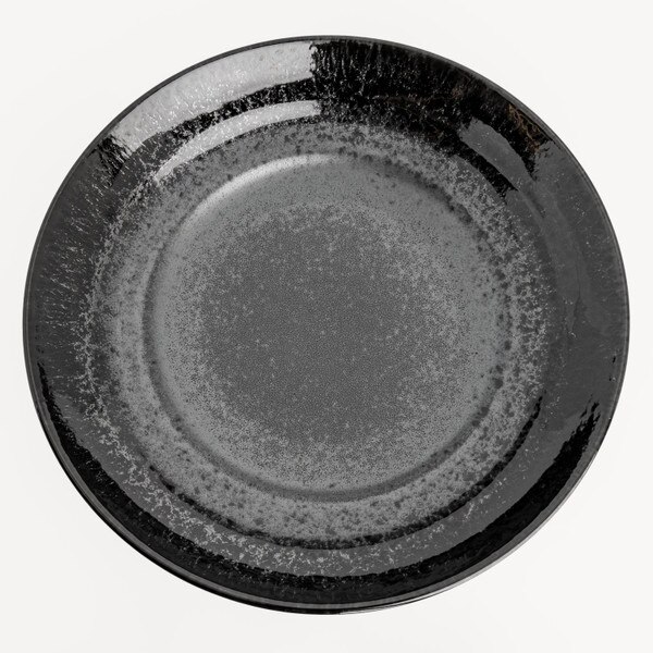 Image of Silver Granite Coupe Plate 11.25" 3