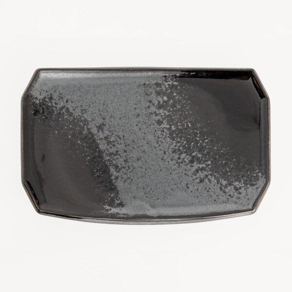 Image of Silver Granite Rectangular Plate 8.5" 3