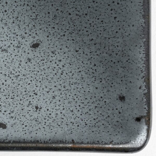 Image of Tessa Black Rectangular Plate 13.25" 4