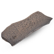 Yogan Bronze Raised Abstract Plate 13"
