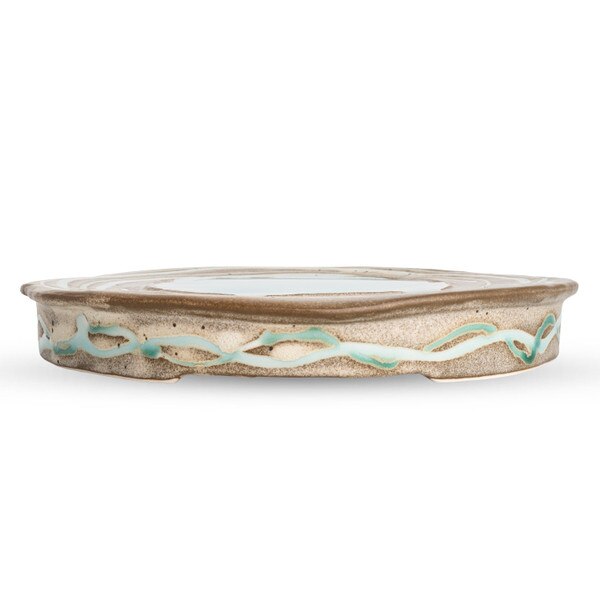 Image of Desert River Round Plate 9" 2