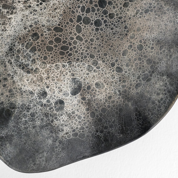 Image of Moon Surface Black Lotus Plate 10" 4
