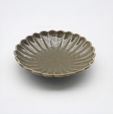 Oribe Green Floral Round Plate 9.5"